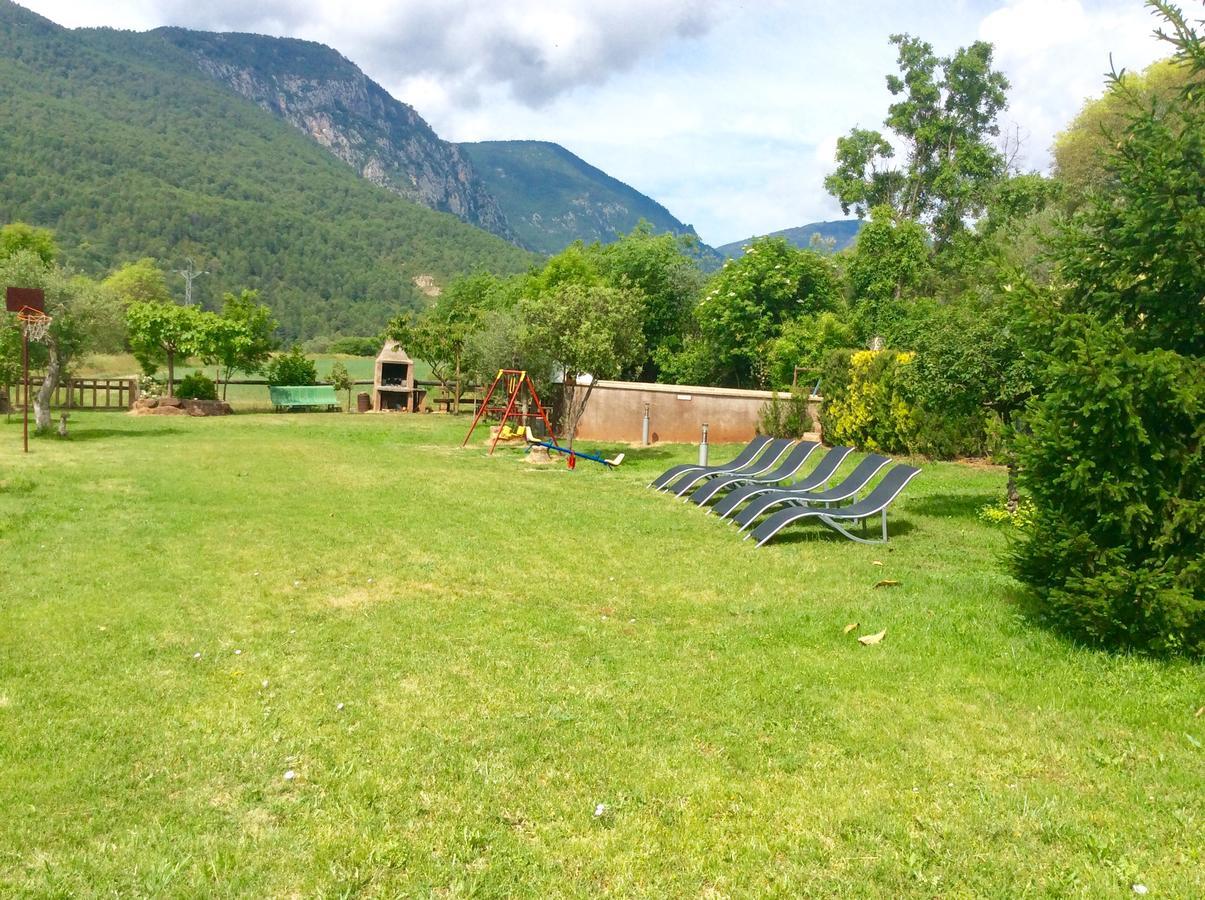 Casa Rural Con Piscina Y Vistas Al Valle - Cal Pallares Argestues 외부 사진